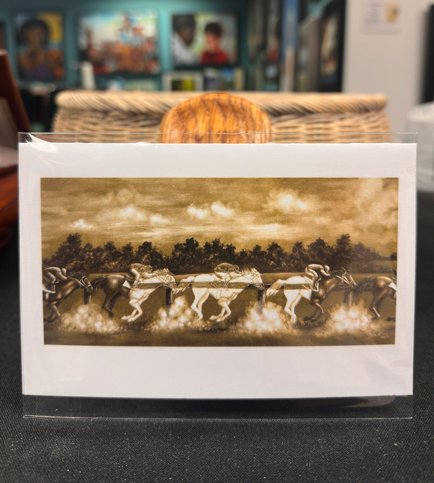 Too Black Too Fast "Ghost" Postcards