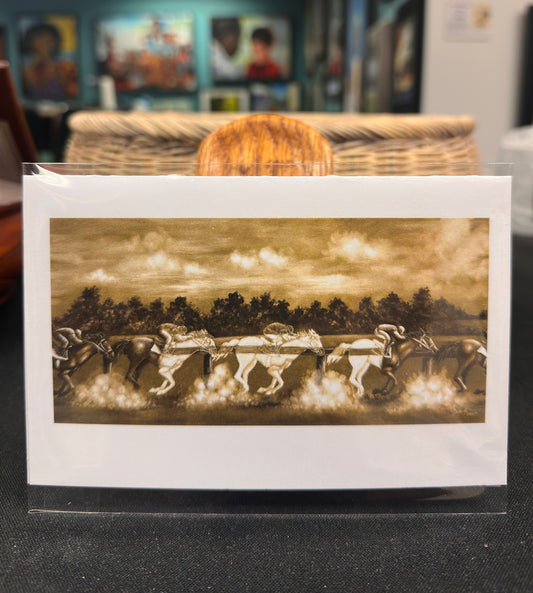 Too Black Too Fast "Ghost" Postcards