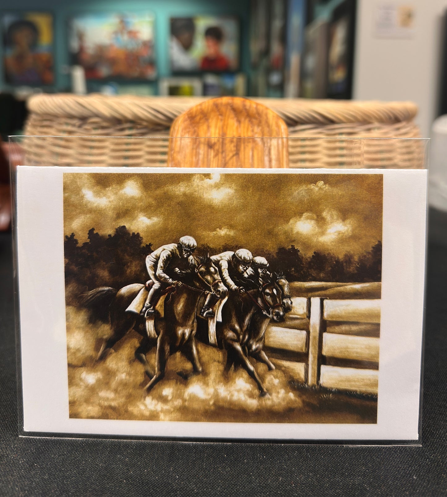 Too Black Too Fast "Home Stretch" Postcards